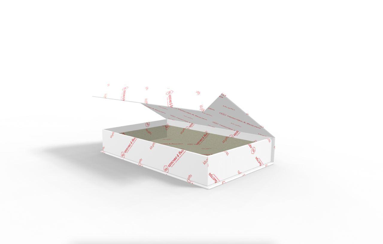 3д модель коробки на магнитном клапане