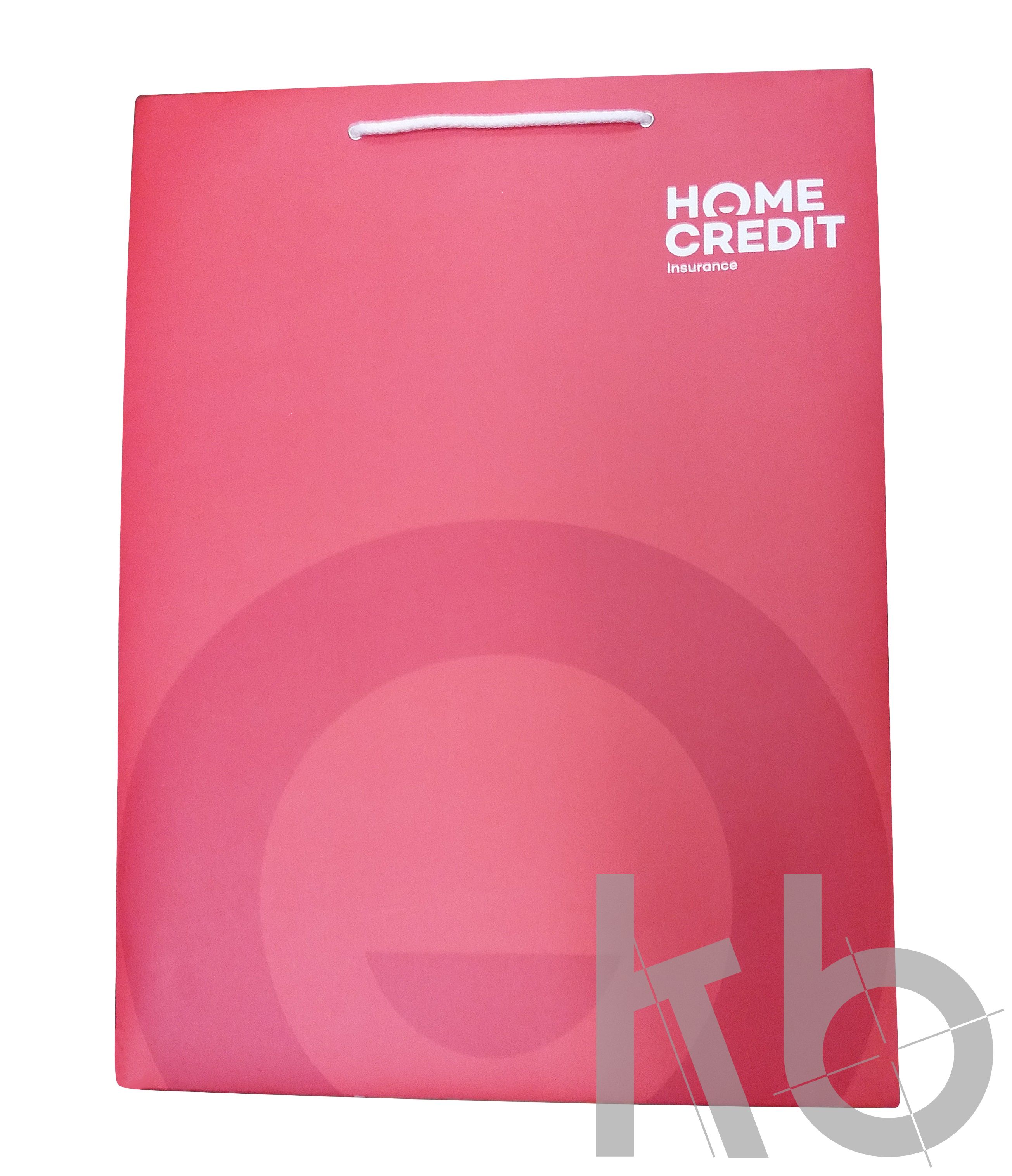 Бумажный пакет с печатью