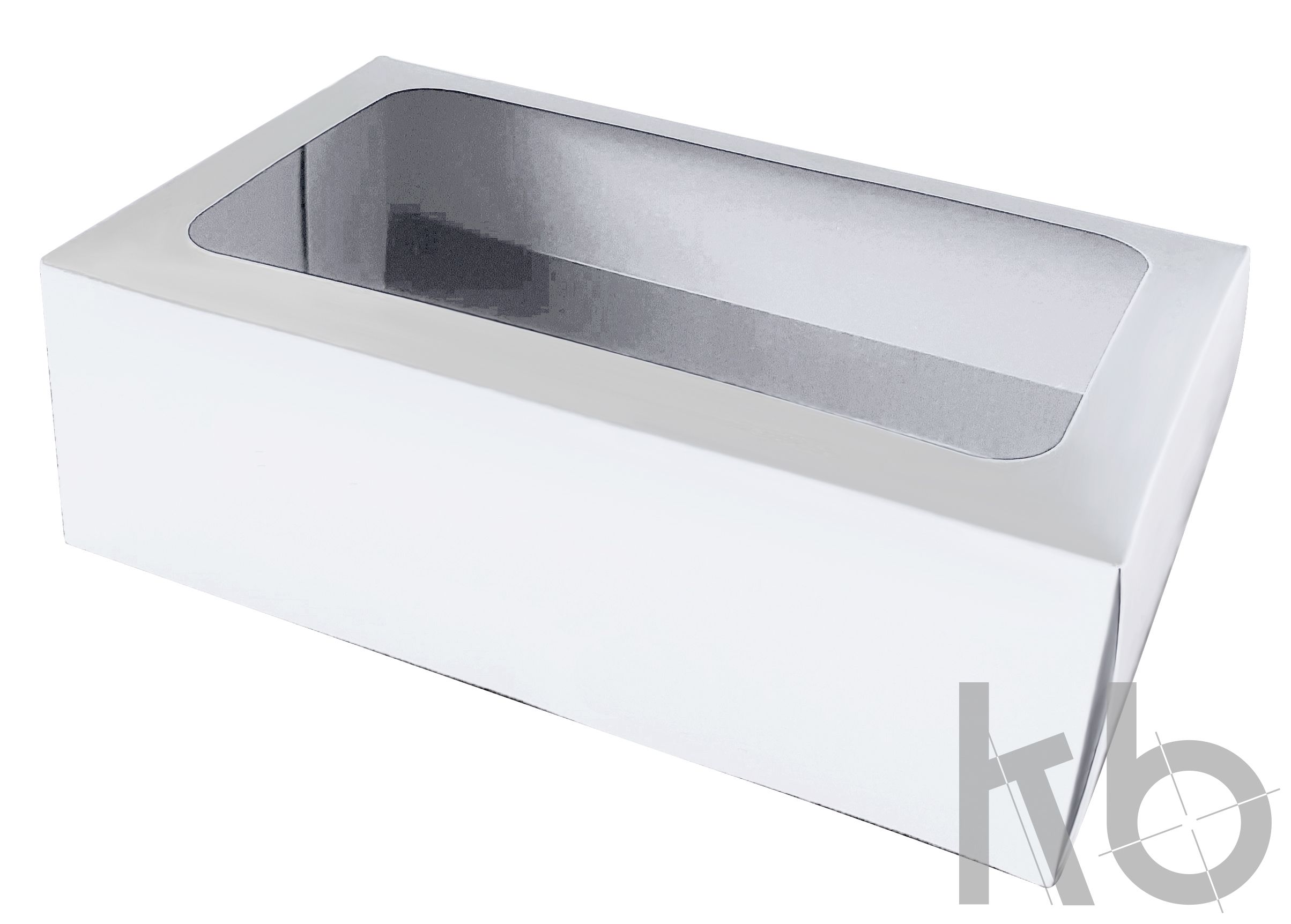 Коробка на 6 шаров 65 мм белая