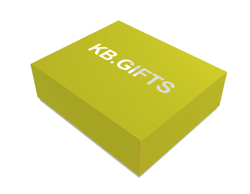 3Д модель коробки с тиснением