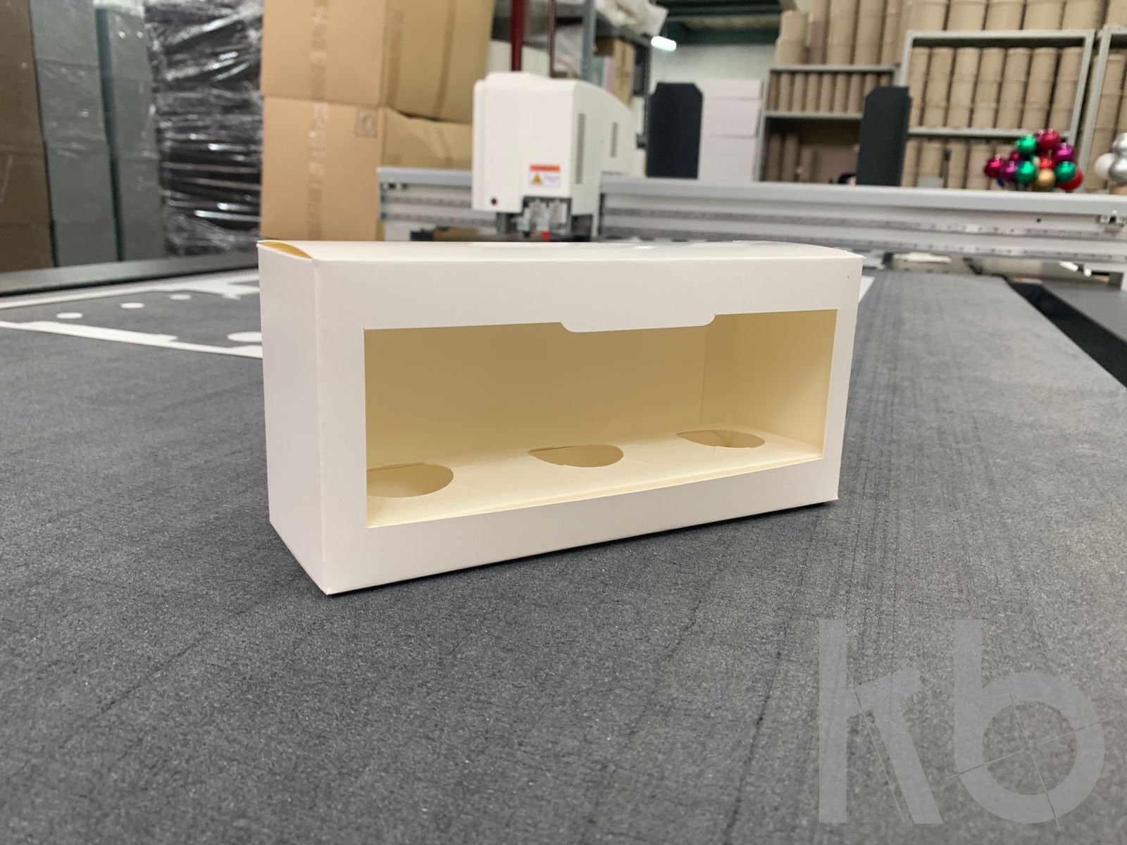 Коробка картонная для набора шаров