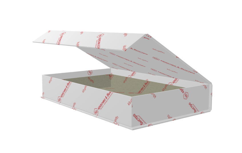 трехмерная модель будущей коробки