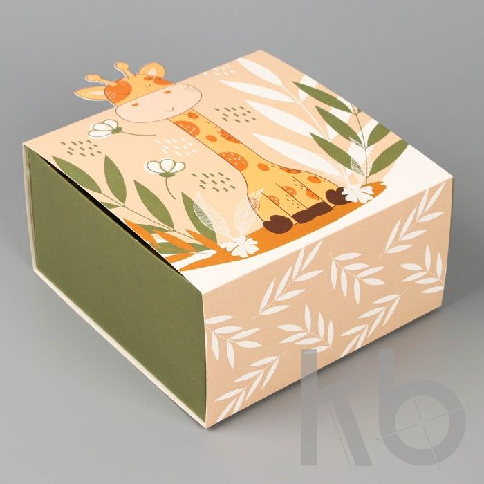 Коробка-пенал с жирафом