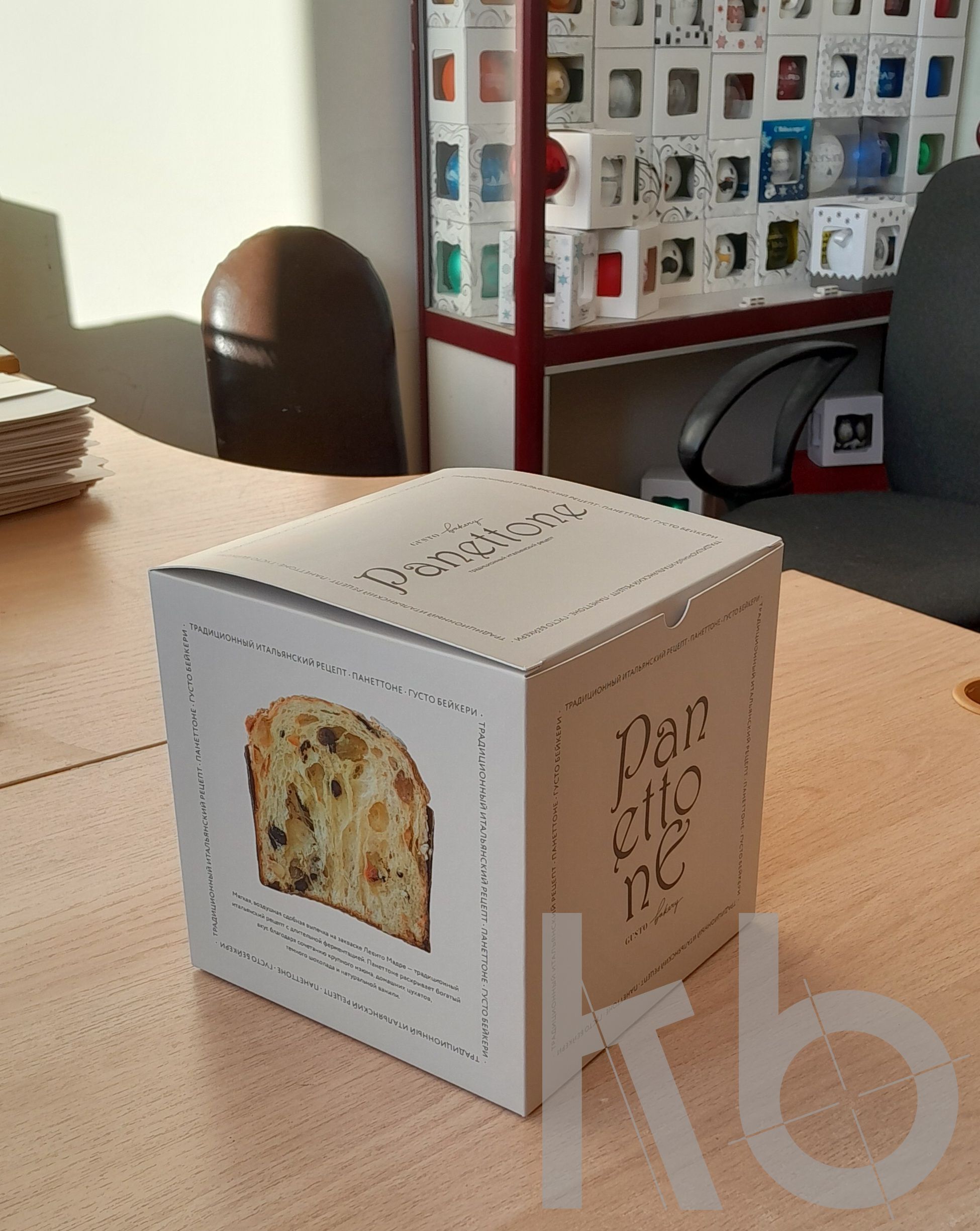 Коробка кашированная картонная на склейке