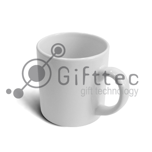 Кружка кофейная белая h=7.2см, d=7см, 180мл (в коробке) для сублимации Кружка кофейная белая h=7.2см, d=7см, 180мл (в коробке) для сублимации