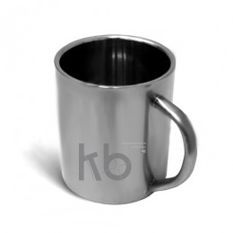 Кружка металлическая СЕРЕБРО большая h=9см, d=7.6см, 300мл для сублимации Кружка металлическая СЕРЕБРО большая h=9см, d=7.6см, 300мл для сублимации