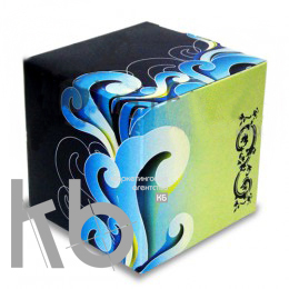 Коробка подарочная для кружки без окна "Синие узоры" Коробка подарочная для кружки без окна "Синие узоры"