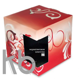 Коробка подарочная для кружки с окном "Красные узоры" Коробка подарочная для кружки с окном "Красные узоры"