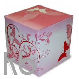 Коробка подарочная для кружки без окна "Бабочки" Коробка подарочная для кружки без окна "Бабочки"