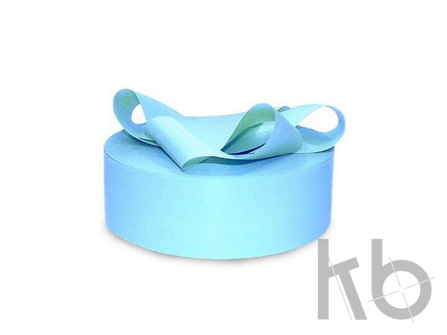 Сатиновая лента матовая светло-голубая Сатиновая лента матовая светло-голубая