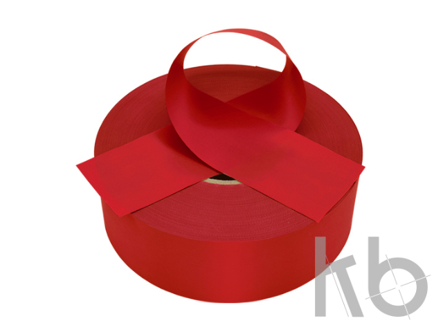 Сатиновая лента ярко-красная Сатиновая лента ярко-красная